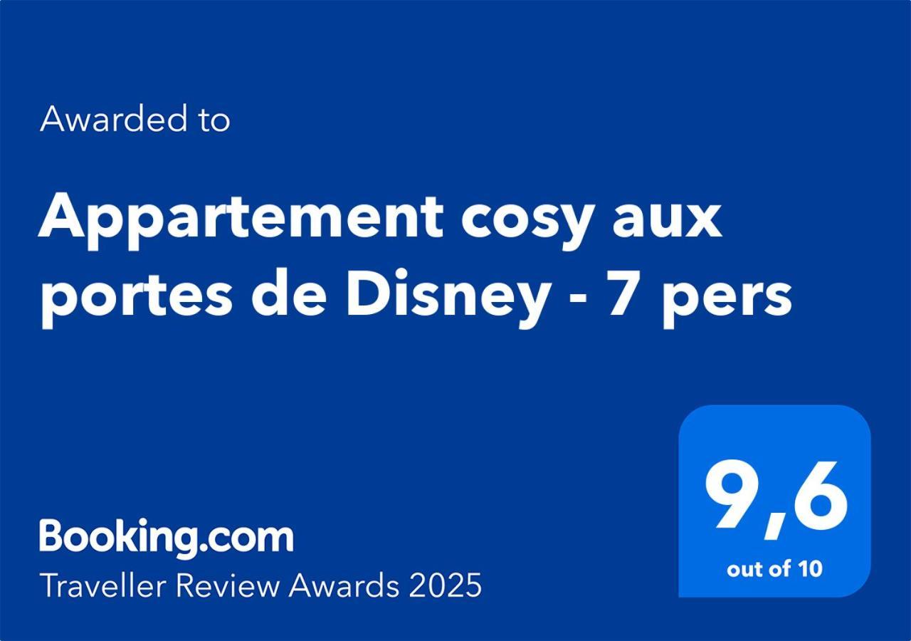 Appartement Cosy Aux Portes De Disney - 7 Pers Chessy  Εξωτερικό φωτογραφία